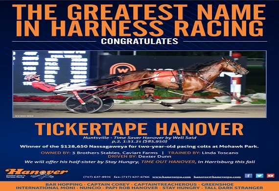 Tickertape Hanover